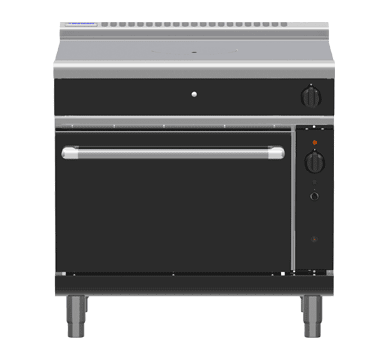 Waldorf Bold Rnlb8110Gc 900Mm Gas Target Top Convection Oven Range Low Back Version - Whisk Hospitality - RNLB8110GC