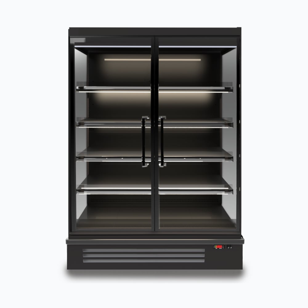 Bromic Full Height Multideck Fridge with Doors - 1250mm - Whisk Hospitality - FHM1250HD-NR