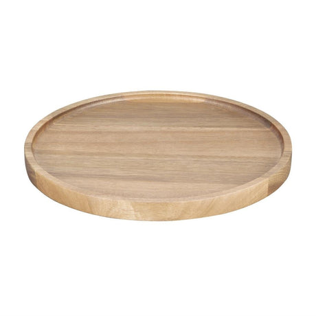 Olympia Acacia Round Plate - 250mm FT612 - Whisk Hospitality - FT612