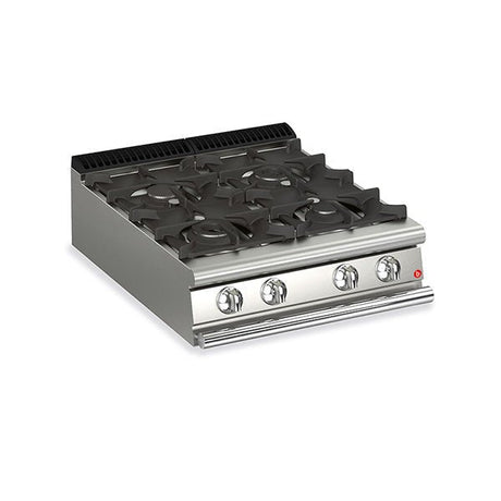 BARON 4 Burner Gas Cook Top Q70PC/G8005 - Whisk Hospitality - Q70PC/G8005