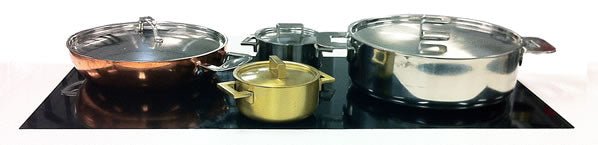 YMC-2-2500 Yellow Induction Multi-Zone Buffet Induction with 2 x 2500watt. Includes remote generator rack & 2 remote controller panels. 800mm x 380mm x 66mm - Whisk Hospitality - YMC-2-2500