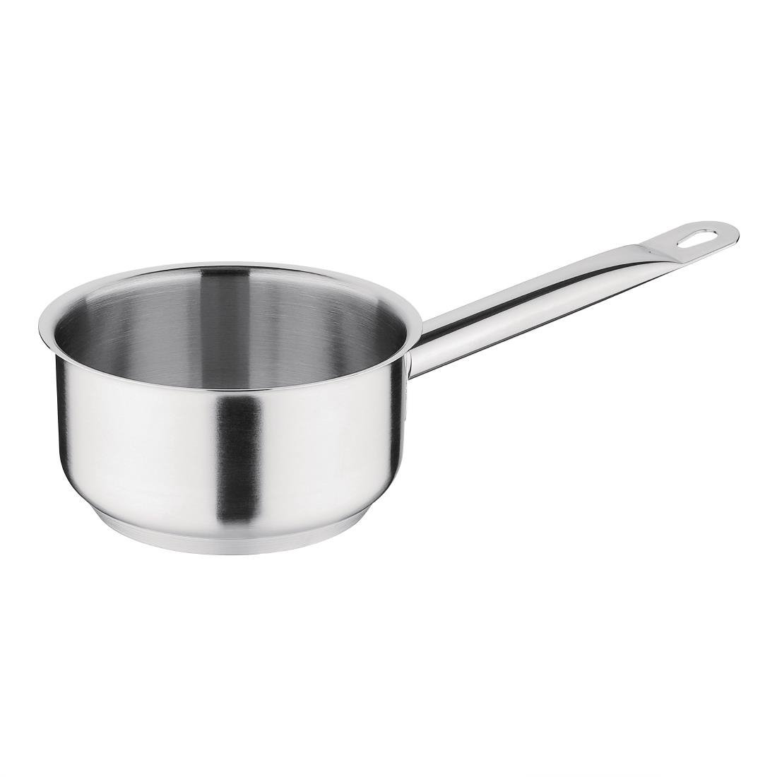 Vogue Saucepan St/St - 140mm 900ml 30fl oz M922 - Whisk Hospitality - M922