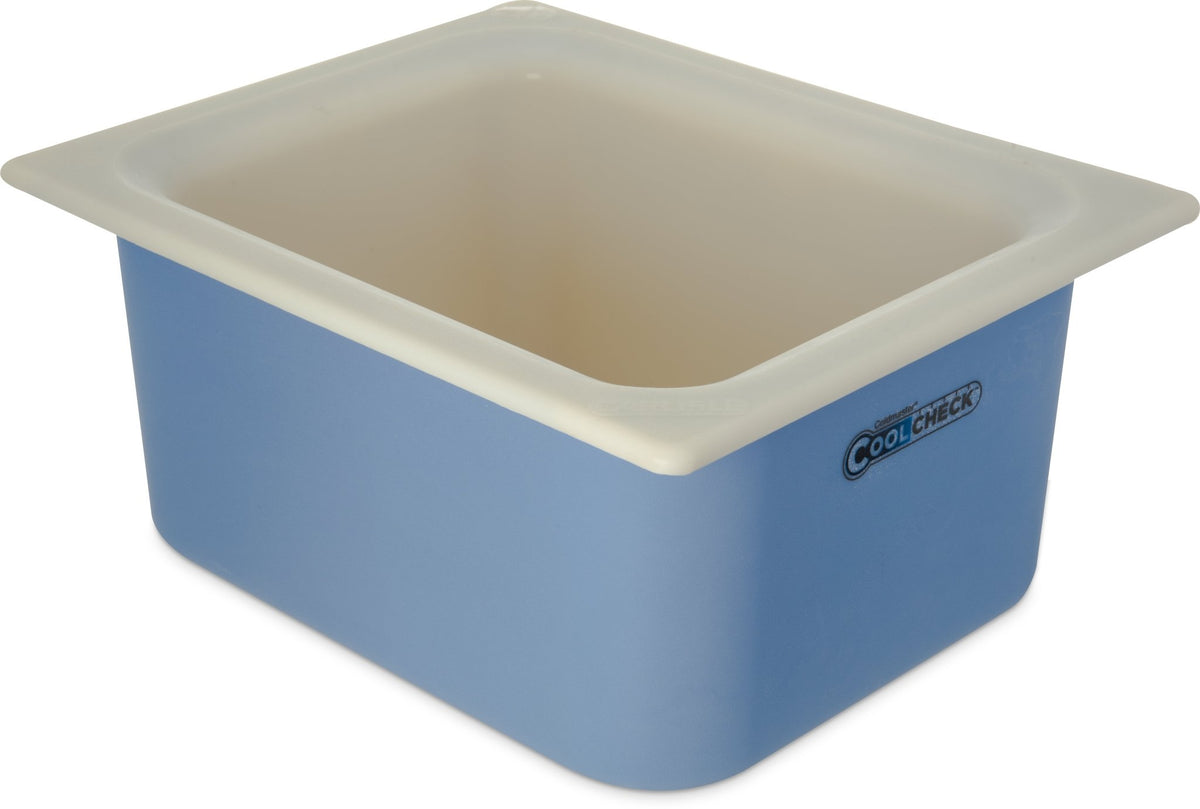 CM1101C1402 Carlisle Coldmaster® CoolCheck Food Pan 1/2 Size 263mm x 323mm x 153mm - Whisk Hospitality - CM1101C1402