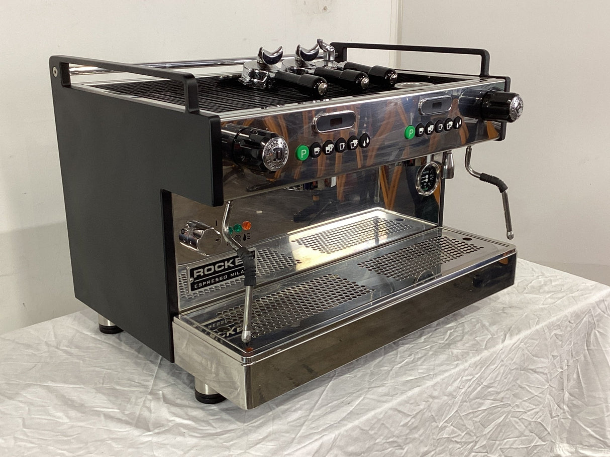 Rocket Boxer Timer A2 2 Group Coffee Machine - Whisk Hospitality - 830621