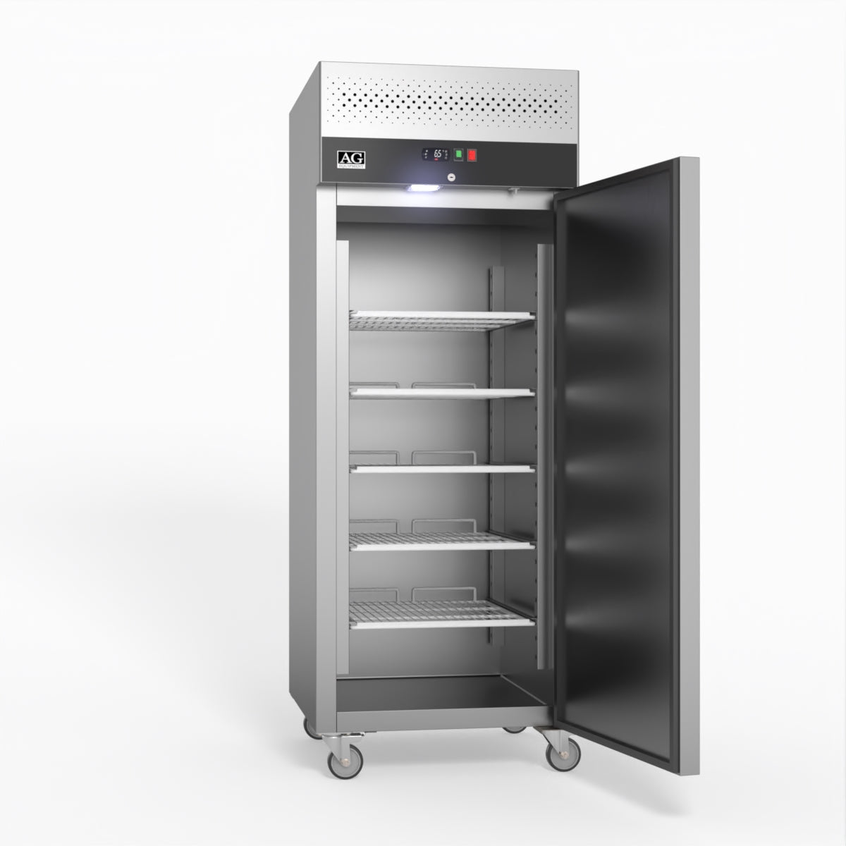 AG 650 Litre Upright Stainless Steel Door Fridge GNX650TN - Whisk Hospitality - GNX650TN