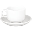 Sale Offer : Athena Hotelware Stacking Cup CC200 & Saucer CC202 (Box 24) Combo S376 - Whisk Hospitality - S376