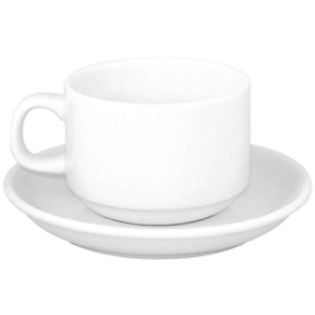 Sale Offer : Athena Hotelware Stacking Cup CC200 & Saucer CC202 (Box 24) Combo S376 - Whisk Hospitality - S376