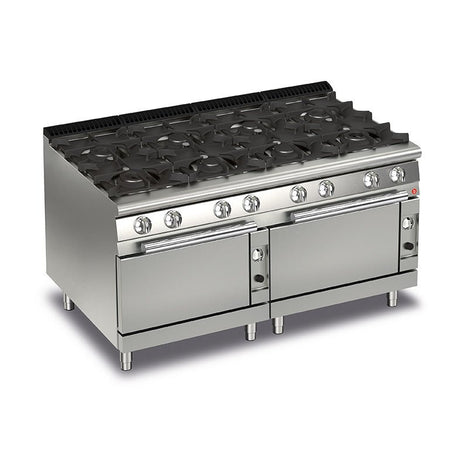 BARON 8 Burner Gas Cook Top With 2 Gas Ovens Q70PCF/G1605 - Whisk Hospitality - Q70PCF/G1605