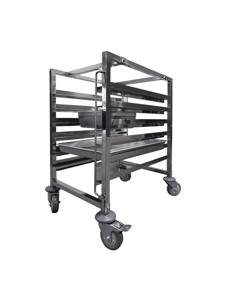 2 in 1 Baking Tray Trolley & GN Pan Trolley - 6 Tiers - 1/1 GN pan - 470mm*620mm*850mm - Whisk Hospitality - 492085