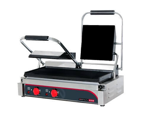 Anvil Panini Press Double Flat Top Flat Bottom TSS3001 - Whisk Hospitality - TSS3001