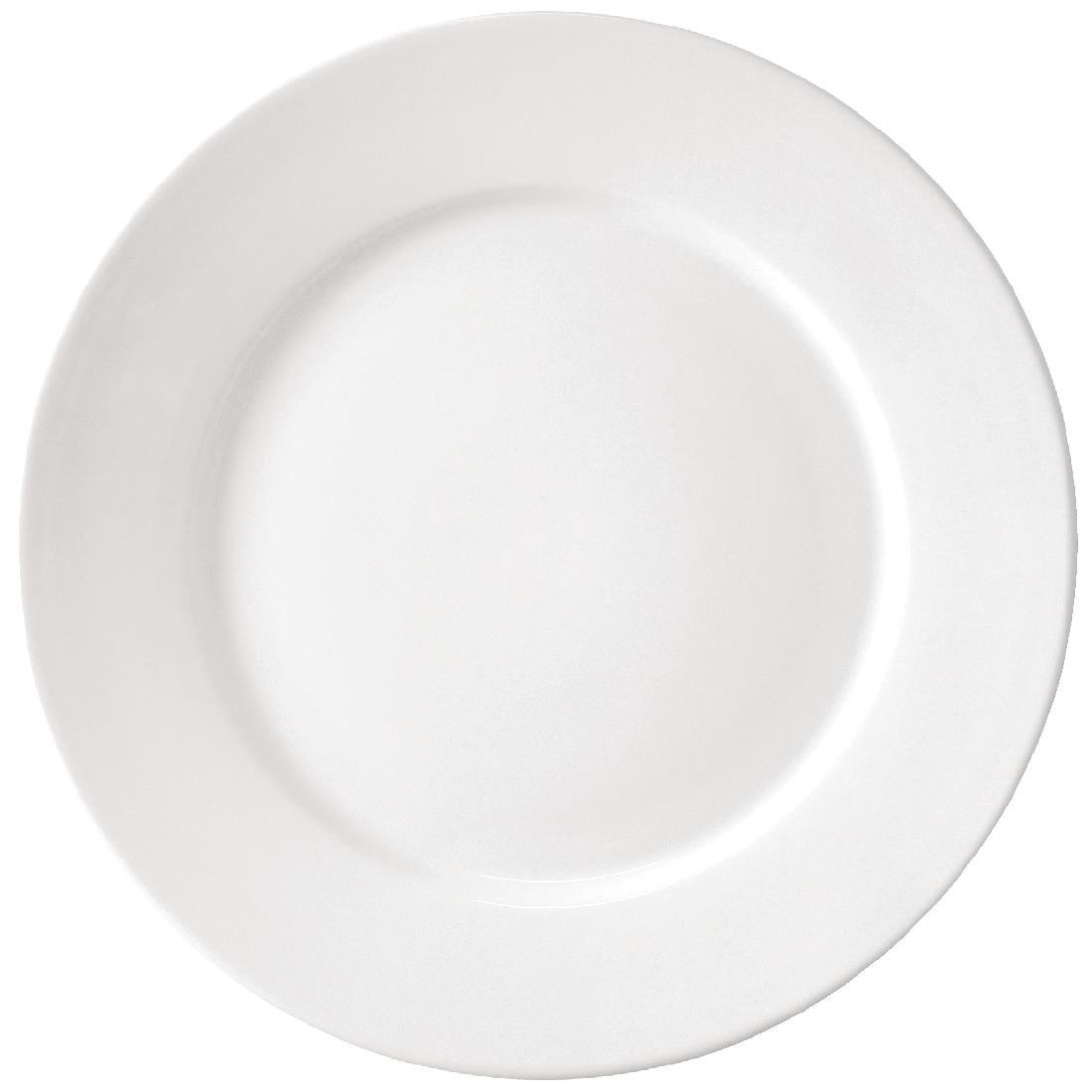 Olympia Athena Hotelware Wide Rimmed Plate - 305mm (Box 6) DL702 - Whisk Hospitality - DL702