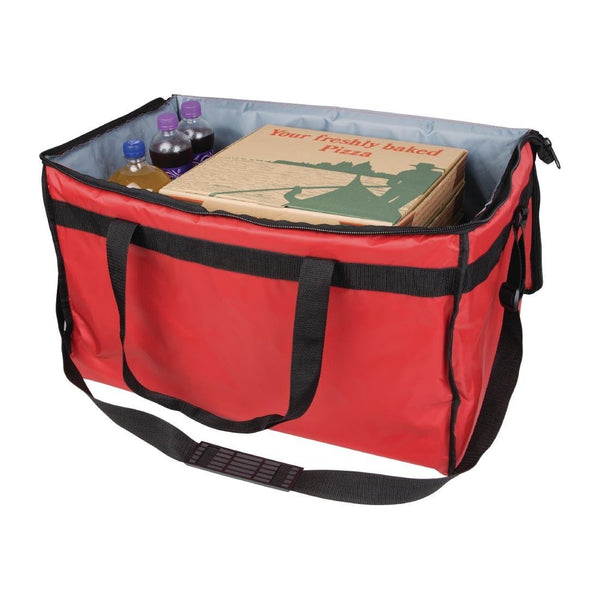 Vogue Top Loading Insulated Delivery Bag Large - 355x580x380mm GG141 - Whisk Hospitality - GG141