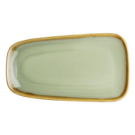 Olympia Kiln Moss Platter Large - 335x175mm (Box 4) CP955 - Whisk Hospitality - CP955
