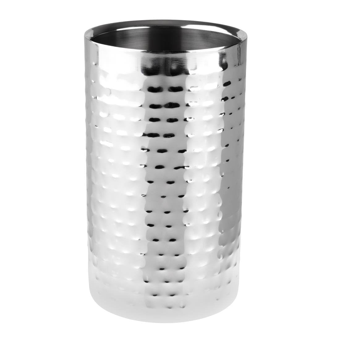 Olympia Hammered Double Wall Wine Cooler FU284 - Whisk Hospitality - FU284