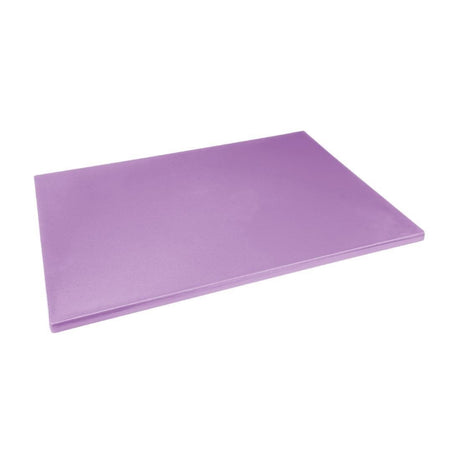 Hygiplas Extra Thick Low Density Chopping Board Purple - 600x450x20mm FX109 - Whisk Hospitality - FX109