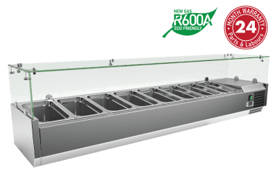 Exquisite Counter Top Preparation Chiller - ICT1800 - Whisk Hospitality - ICT1800