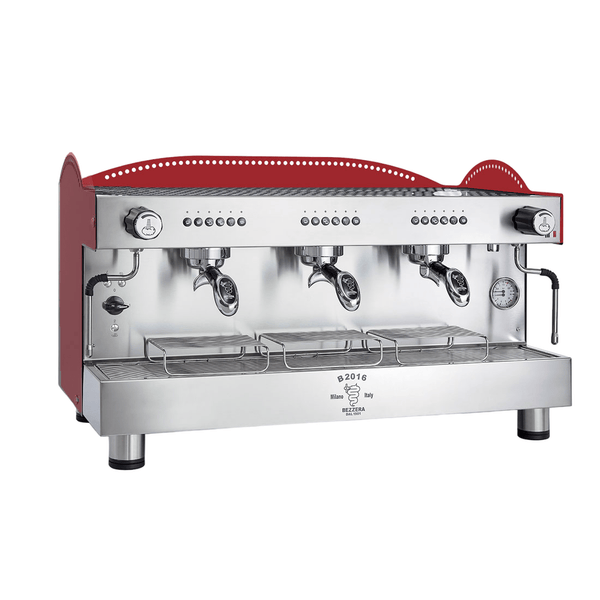 Bezzera 3L Red 3 - Group Professional Espresso Machine BZB2016R3DE - Whisk Hospitality - BZB2016R3DE
