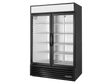 True Refrigeration Upright Retail Merchandiser Freezer 2 Full Glass Swing Doors - GDM - 49F - HC - TSL01 - Whisk Hospitality - GDM-49F-HC-TSL01