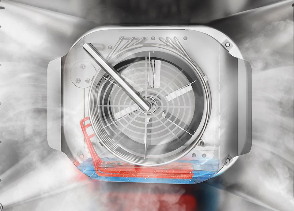 SMEG SPO5L2SDL Galileo Professional Combi Oven - Left Hand Hinge 5 Tray GN1/1 - Whisk Hospitality - SPO5L2SDL