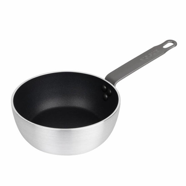 Vogue Saute Pan Aluminium Non - stick Teflon Platinum Plus - 200x78mm HT984 - Whisk Hospitality - HT984