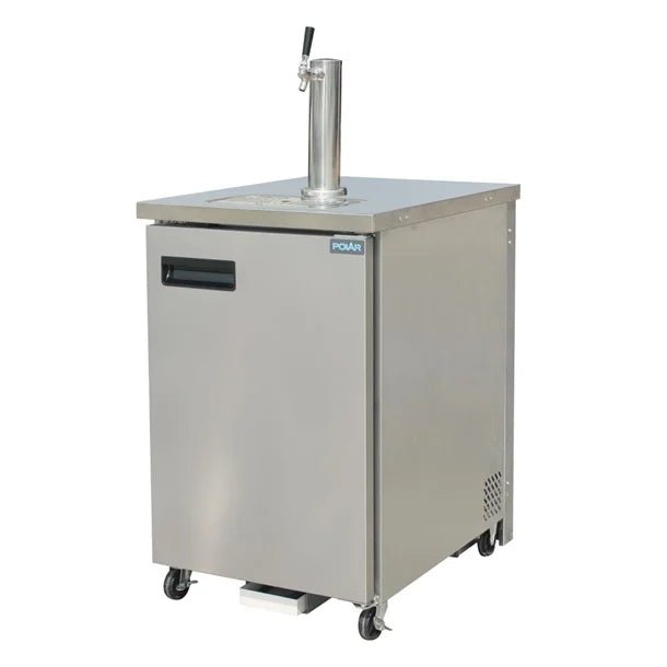 Polar G - Series Direct Draw Beer Dispenser (1 Keg 1 Tap) Stainless Steel GE632 - A - Whisk Hospitality - GE632-A