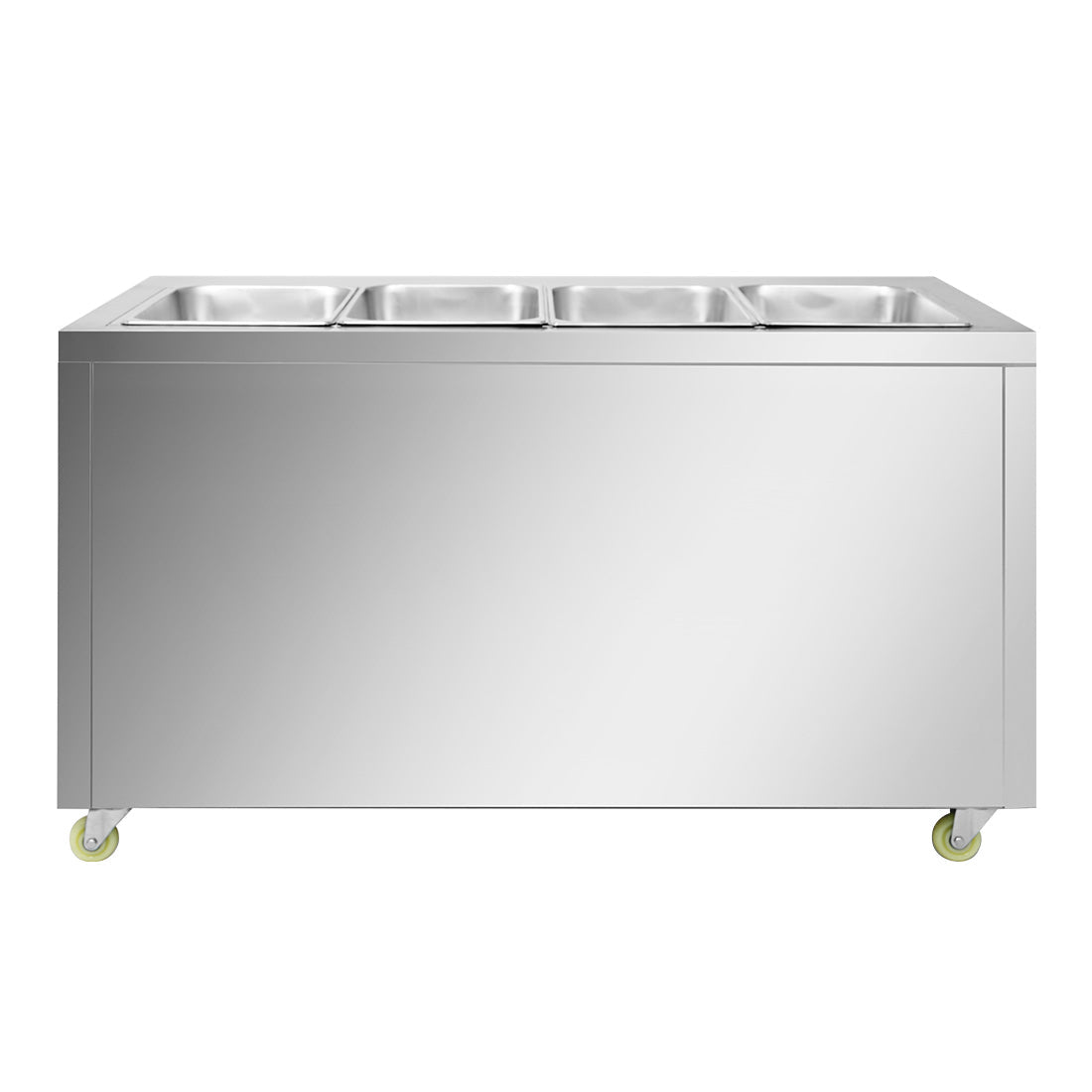 Thermaster Premium Wet and Dry Bain Marie Food Display 4x1/1 GN Pans PG150FE - XB - Whisk Hospitality - PG150FE-XB