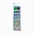 Bromic Upright Display Freezer - 300L - 1 Door - Flat Glass - Lightbox - Whisk Hospitality - UF0374LS-NR