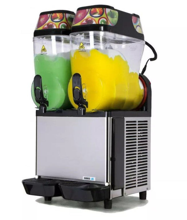 GBG Double Bowl Granita Machine (2 × 12 L) - GRANITIME2 - Whisk Hospitality - GRANITIME2