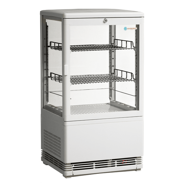 Venice Joey 58L Counter Top Refrigerated Display - White - Whisk Hospitality - WH-Venice-Joey-WHT