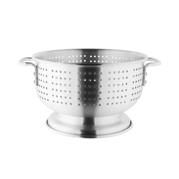 Vogue Colander Aluminium - 400mm 16" K338 - Whisk Hospitality - K338