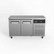 AG Commercial Two Door Worktop / Under Bench Fridge 600mm Depth SLX2100TN - Whisk Hospitality - SLX2100TN