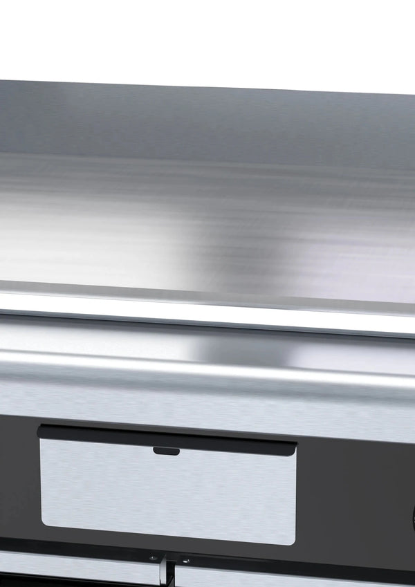 Waldorf Bold Gplb8900E Cd 900Mm Electric Griddle Low Back Version Cabinet Base - Whisk Hospitality - GPLB8900E-CD