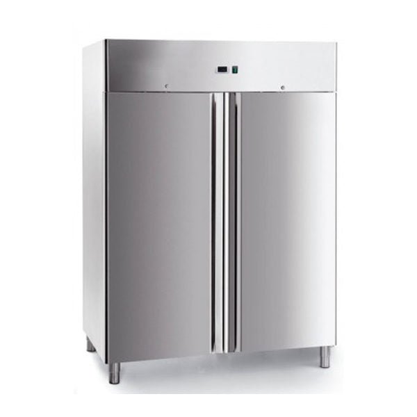 Exquisite Double Door Stainless Steel Chiller 1497 litres - GSC1410H - Whisk Hospitality - GSC1410H
