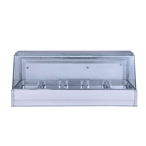 Bonvue Angled Countertop Wet and Dry Bain Marie BM17TC - Whisk Hospitality - BM17TC
