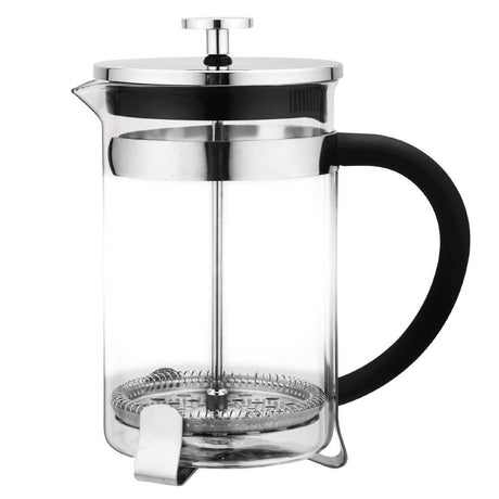 Olympia Contemporary Cafetiere St/St - 12 cup 1500ml GF233 - Whisk Hospitality - GF233