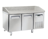 Saltas Marble Top Pizza Fridge 2 Door MPB0020 - Whisk Hospitality - MPB0020