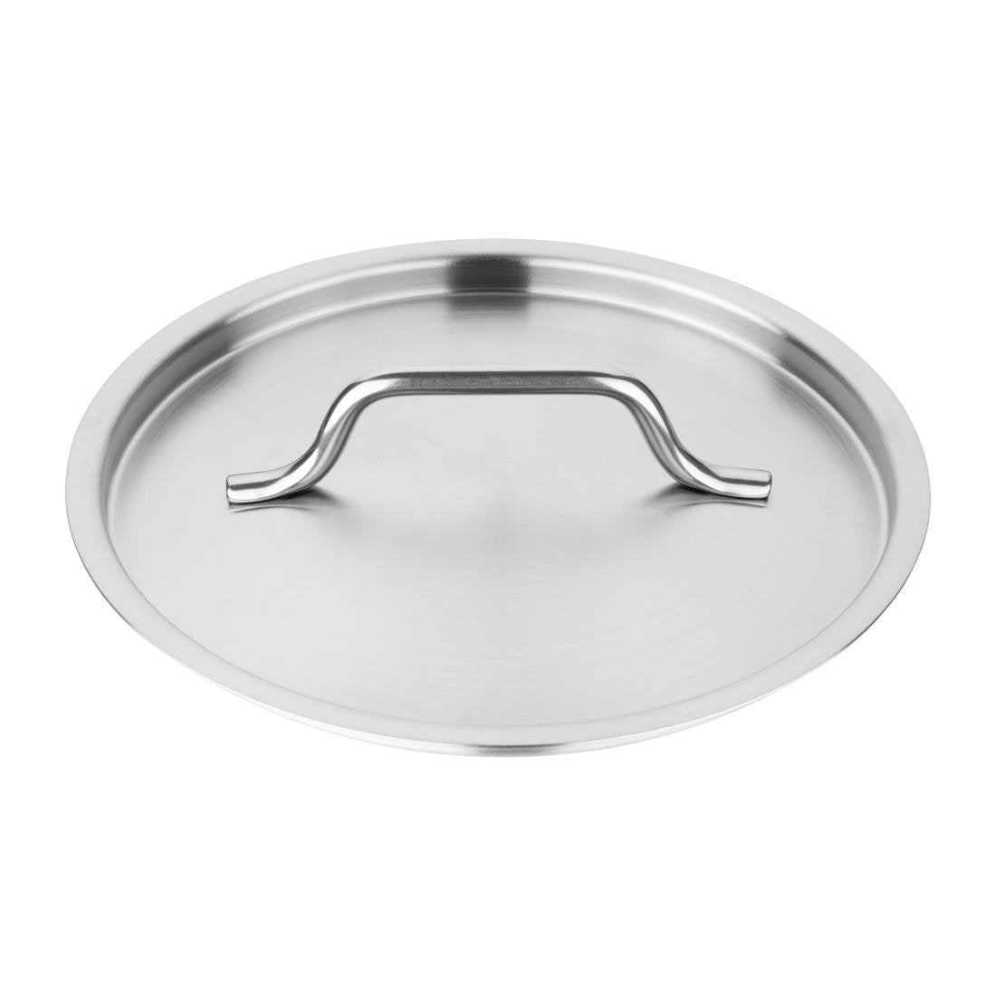Vogue Lid St/St - 180mm 7" FS665 - Whisk Hospitality - FS665