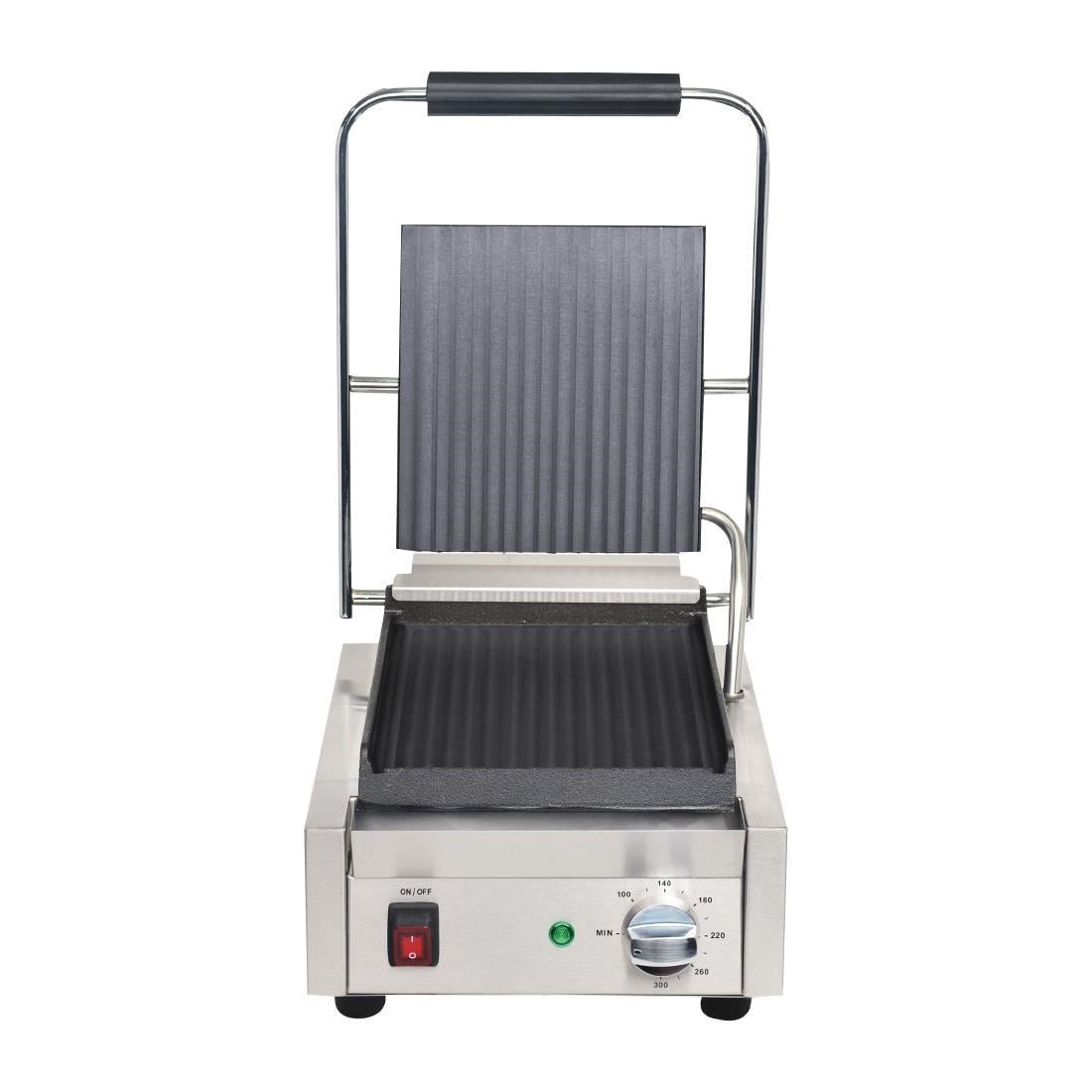 Apuro Bistro Single Contact Grill - Flat/Flat DY996 - A - Whisk Hospitality - DY996-A