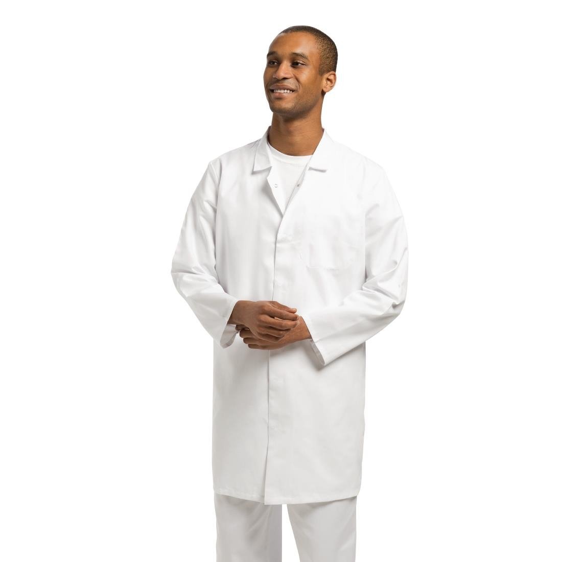 Whites Food Hygiene Coat - Size M A360 - M - Whisk Hospitality - A360-M