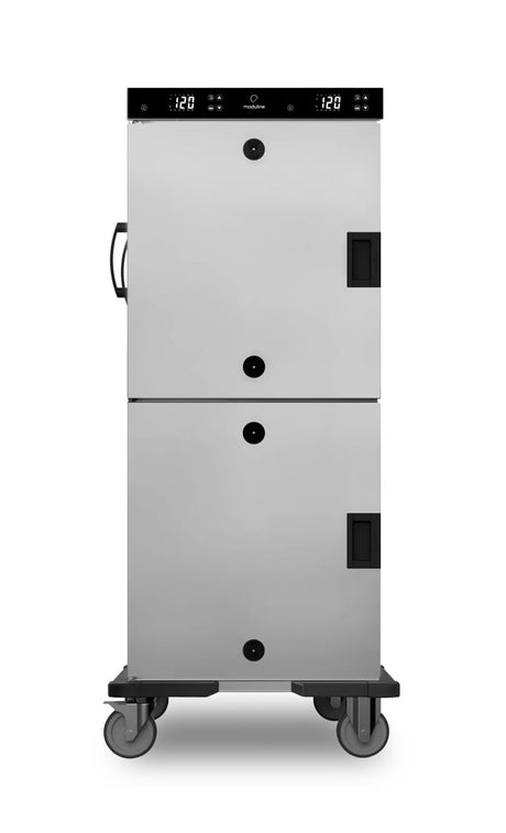 MODULINE 32 x 1/1GN or 16 x 2/1GN Dual Cavity Mobile Hot Holding Trolley/Cabinet HHT 282K - Whisk Hospitality - HHT 282K