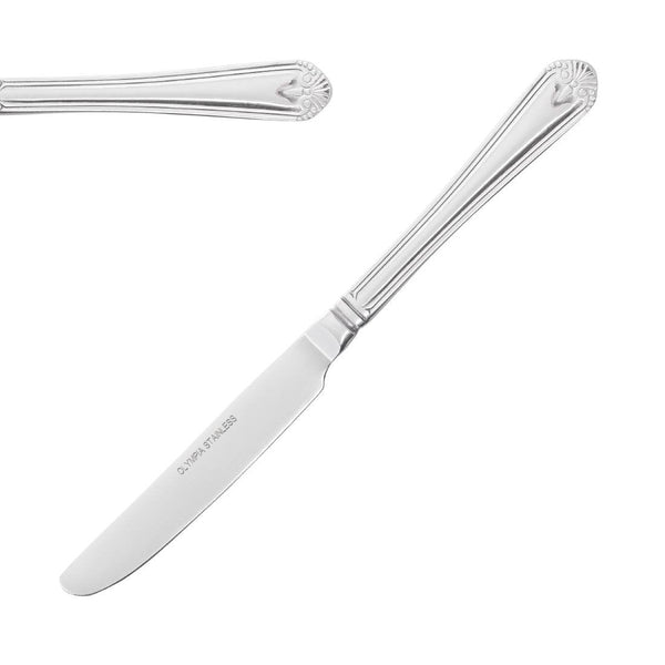 Olympia Jesmond Dessert Knife St/St (Box 12) C148 - Whisk Hospitality - C148