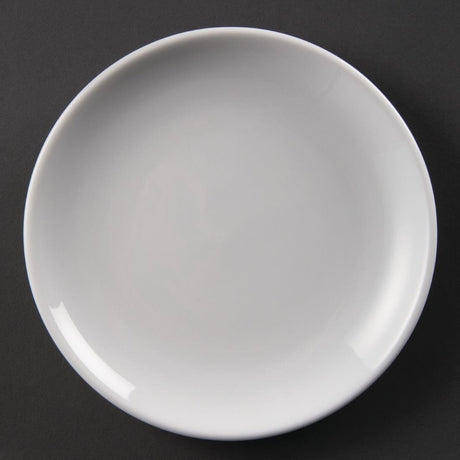 Olympia Whiteware Coupe Plate - 18cm 7" (Box 12) U076 - Whisk Hospitality - U076