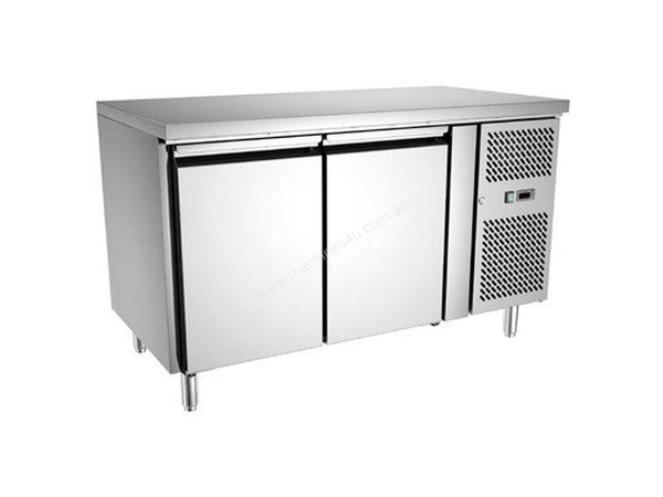 Exquisite Two Door Underbench Fridge - USC260H - Whisk Hospitality - USC260H