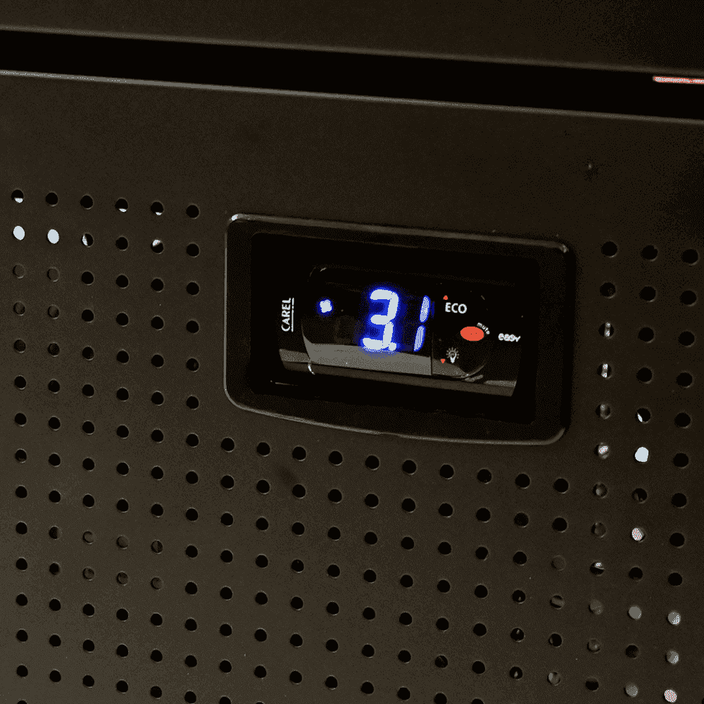 Bromic Upright Display Fridge - 659L - 1 Door - Flat Glass - Lightbox - Whisk Hospitality - GM0690LB