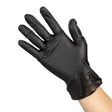 Hygiplas Vinyl Powder Free Glove Black - Size M (Pack 100) FJ748 - M - Whisk Hospitality - FJ748-M