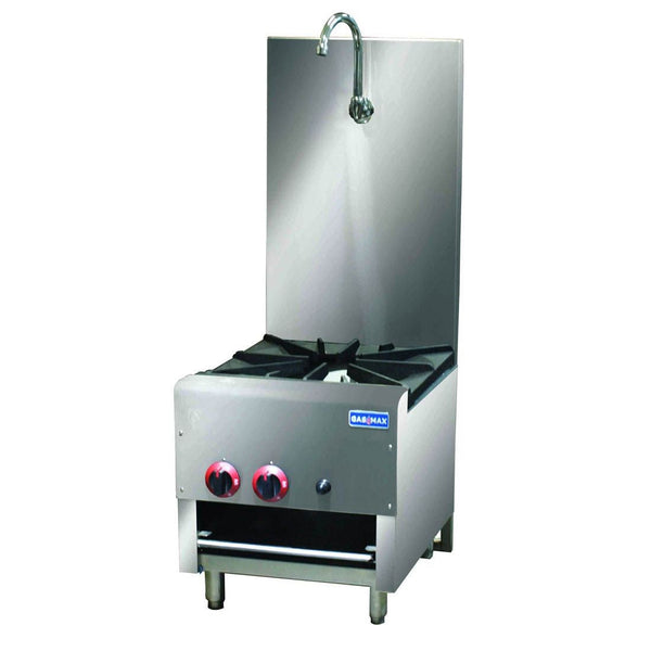 Gasmax Gas Dual Ring Single Burner with Built in Faucet RB - 1B - Whisk Hospitality - RB-1B