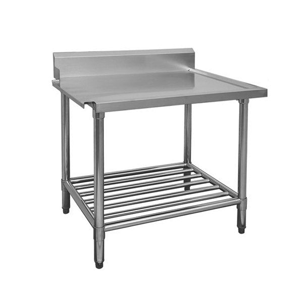 WBBD7 - 0900L/A All Stainless Steel Dishwasher Bench Left Outlet - Whisk Hospitality - WBBD7-0900L/A