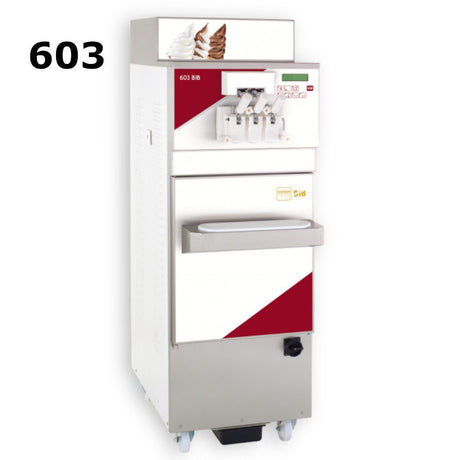 Iceteam 603 Inox Floor - Standing Soft Serve & Frozen Yogurt Machine - Whisk Hospitality - 2270301603