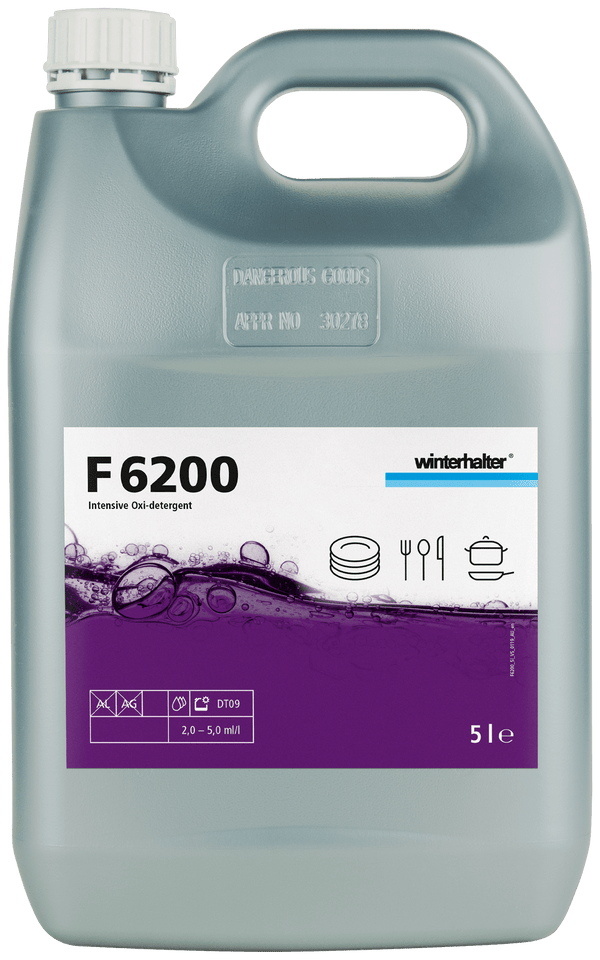 Winterhalter F6200 High Performance Pot & Utensil Detergent 2x5 Litre - Whisk Hospitality - 20006970