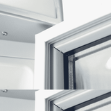 Bromic Upright Display Fridge - 372L - 1 Door - Flat Glass - Lightbox - Whisk Hospitality - GM0374L-NR